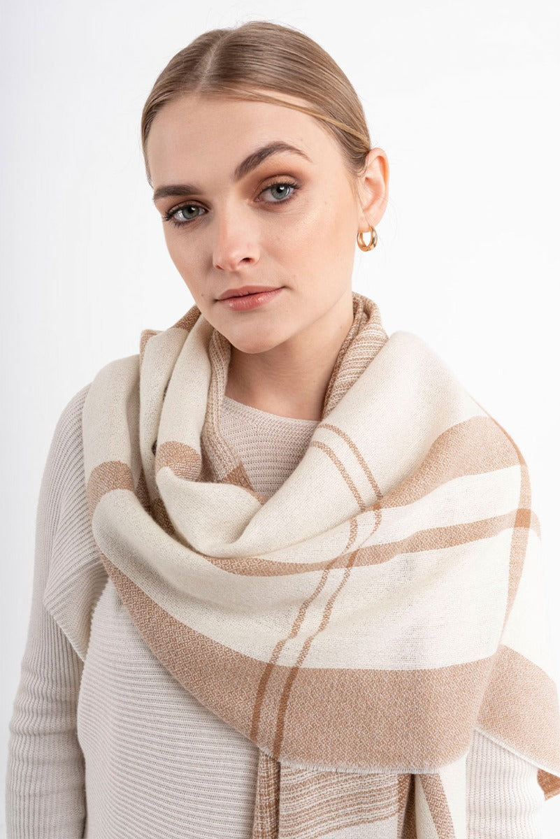 Large Eco Baby Alpaca Plaid Shawl – Alpaca Collections