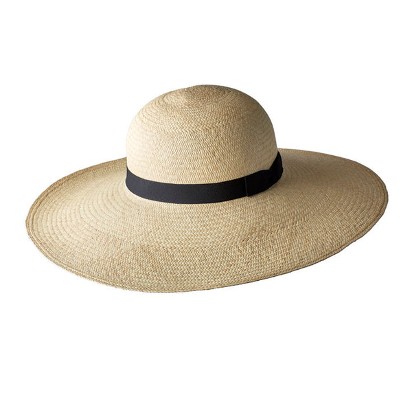 Ladies Montecristi Long Brim Panama Hat — único alpaca by Montecristi Panama Hats