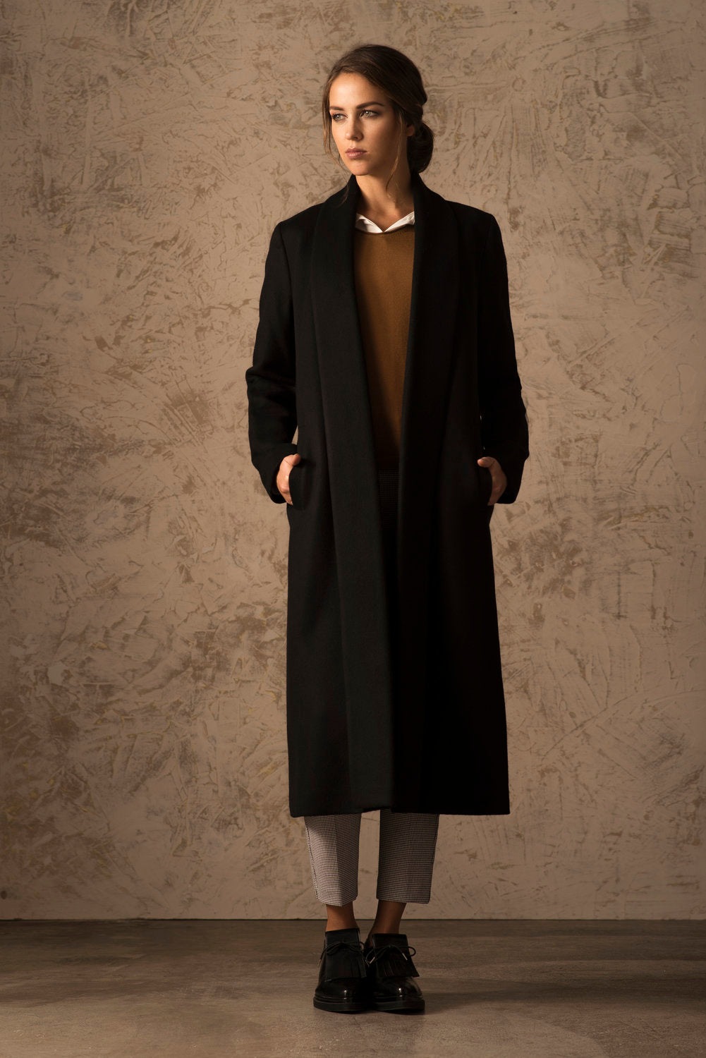 Long 100% Vicuña Swing Coat – Alpaca Collections