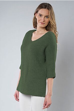 Abigail 100% Baby Llama Sweater