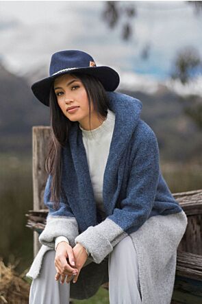 Barbara Alpaca Hooded Coat