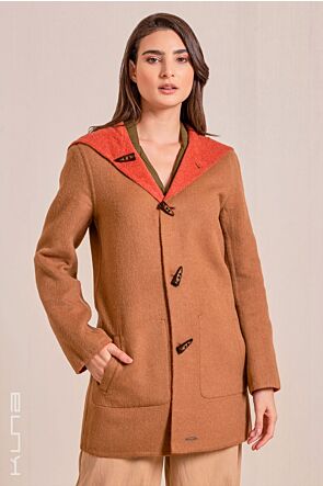 Anastasia Reversible Baby Alpaca Coat