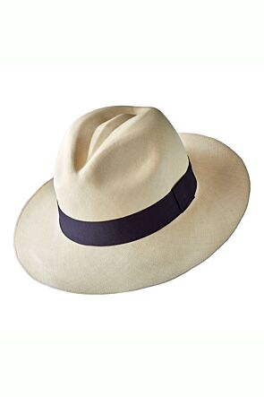 Montecristi Panama Hat Classic Fedora Museum Quality