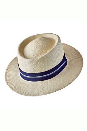 Montecristi Panama Hat Havana Style Fine Fine Weave