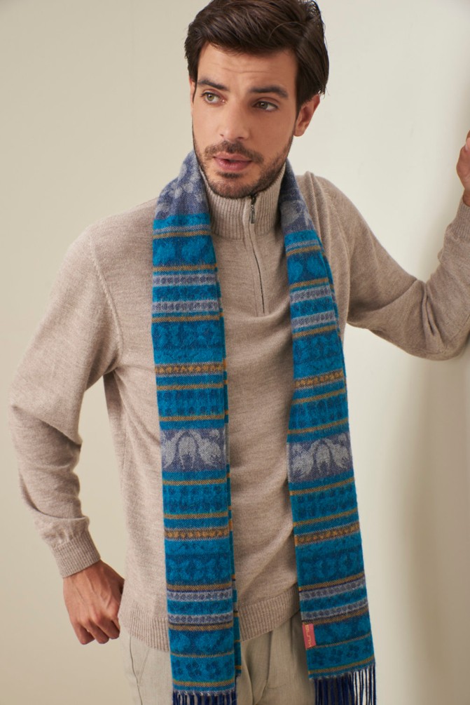 alpaca scarves for men